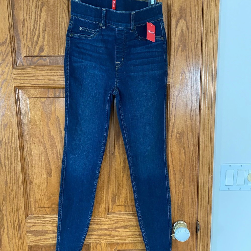 Spanx Women's Dark Blue Jeans